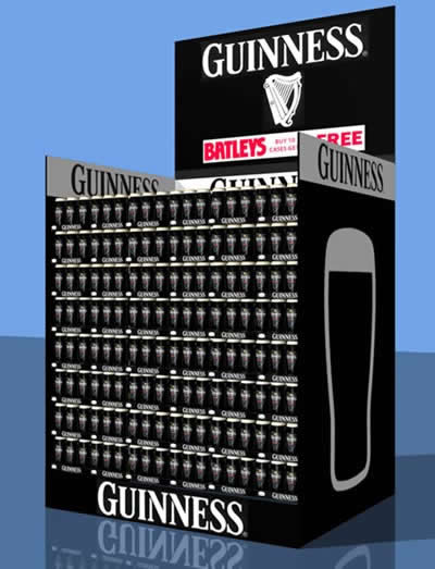 Guinness 3D Palate Stand