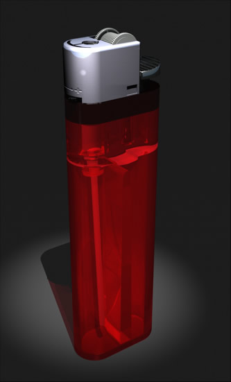 3D Disposable Lighter